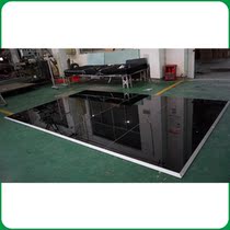 Ultra-thin model Auto Show 4s store crystal platform car tempered paint glass floor customized