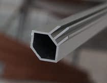 UV soft film 30 hexahedral card cloth frame aluminum alloy profile led card cloth light box factory direct sales