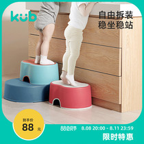 Preferably childrens pad on footstool baby wash handstool wash stepping step on the footstool stairs anti-slip pedal toilet stool household