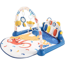 KUB multifunctional newborn baby fitness frame pedal piano 0-3-6 months male and female baby music toys