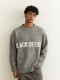 Black of Exit Chinese Style Casual Loose Knit Sweater High Street Crew Neck Pullover Knitwear for Men and Women Thick
