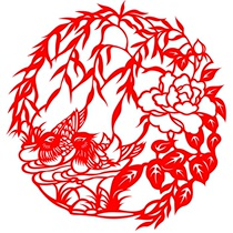 ] Su embroidery DIY kit for beginners paper-cut mandarin duck water play hand embroidery painting