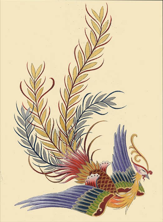 Suzhou Embroidery DIY Kit for beginners to learn the ancient style phoenix handmade embroidery decorative painting