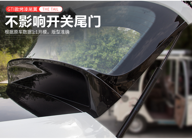 Xe cánh GTI cánh sau cho 18 golf 7.5 7 sửa đổi cánh sau GTI cánh đuôi ô tô