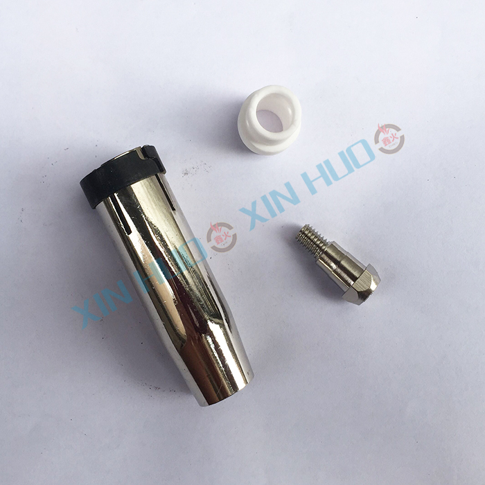 Carbon dioxide gas protection welding gun accessories Binzel 24KD nozzle bed package contact nozzle seat connecting rod shunt