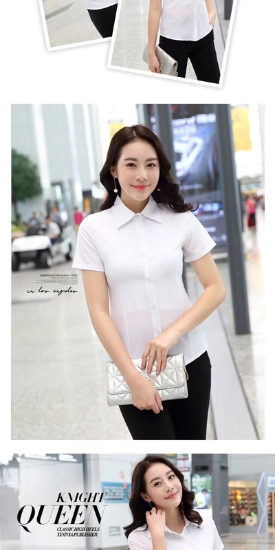 Áo sơ mi trắng mới của phụ nữ dài tay chuyên nghiệp mặc phiên bản Hàn Quốc của chiếc áo sơ mi tự nhiên cỡ lớn tự trồng tự nhiên - Áo sơ mi áo sơ mi hàng hiệu