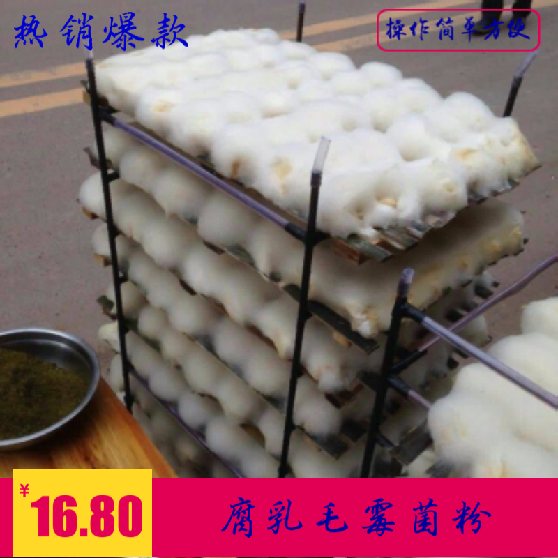 Xiaojiajun hairy tofu strain red tofu bean curd fermented fungus bean dregs mildew 100g Mulberry stinky tofu