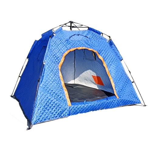 Дорожная зимняя ветрозащитная удерживающая тепло палатка для рыбалки, увеличенная толщина