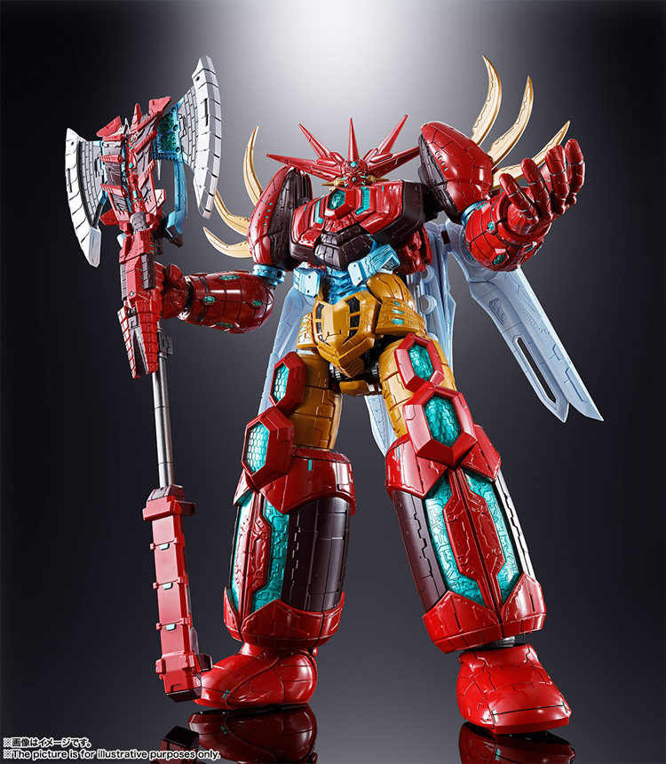 Bandai Superalloy Soul GX-87 Getter Emperor Gaeta Emperor True Trinity