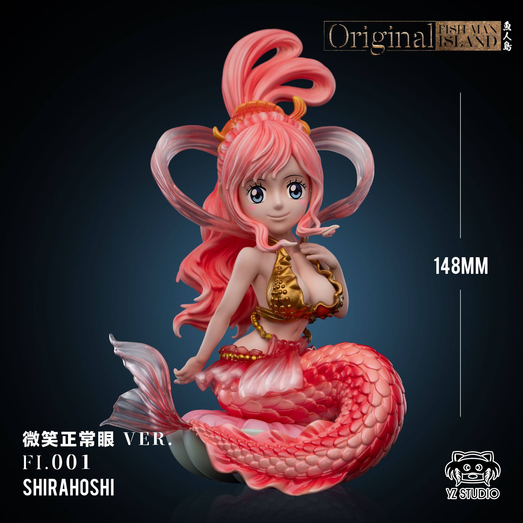 YZ Studio One Piece Shirahoshi Resin Statue Pre-order H14.8cm
