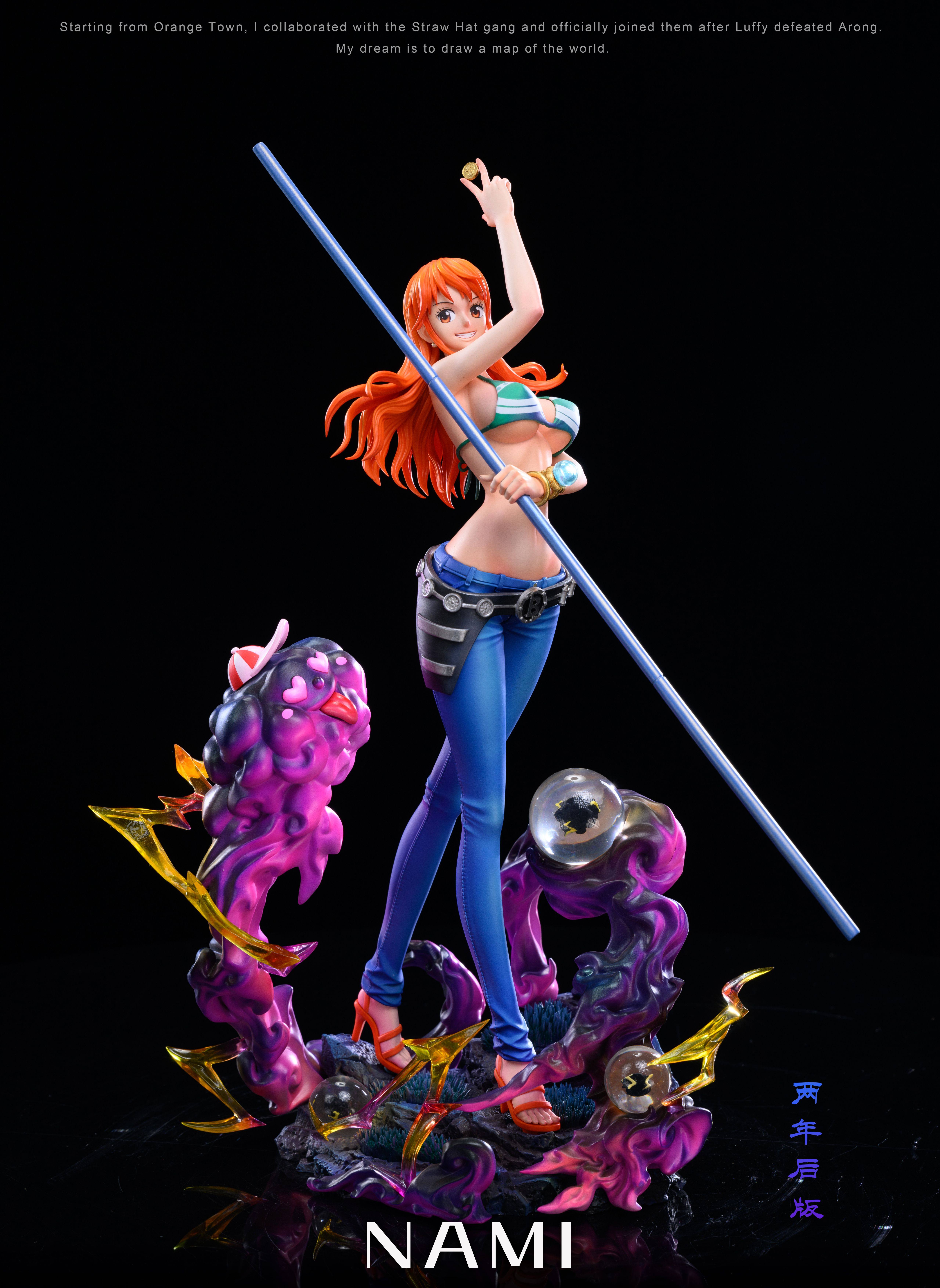 LX Studio One Piece Nami Resin Statue in stock H31cm Painted