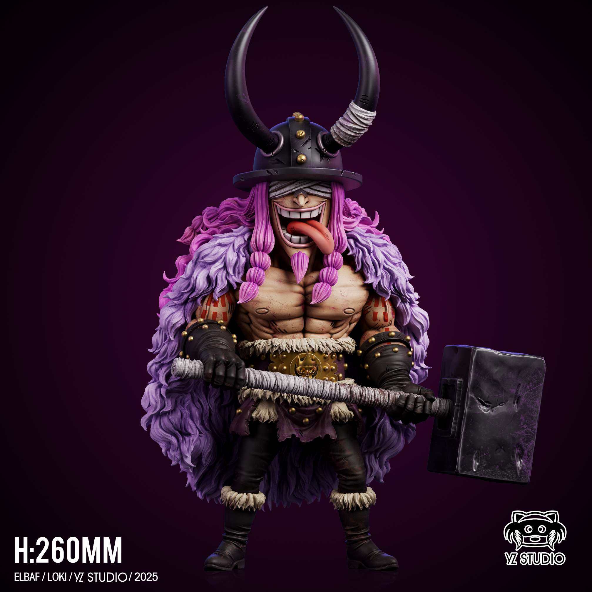 ワンピース GPS-STUDIO イワンコフ フィギュア GP Studio Emporio Ivankov Resin Statue One Piece Original With box