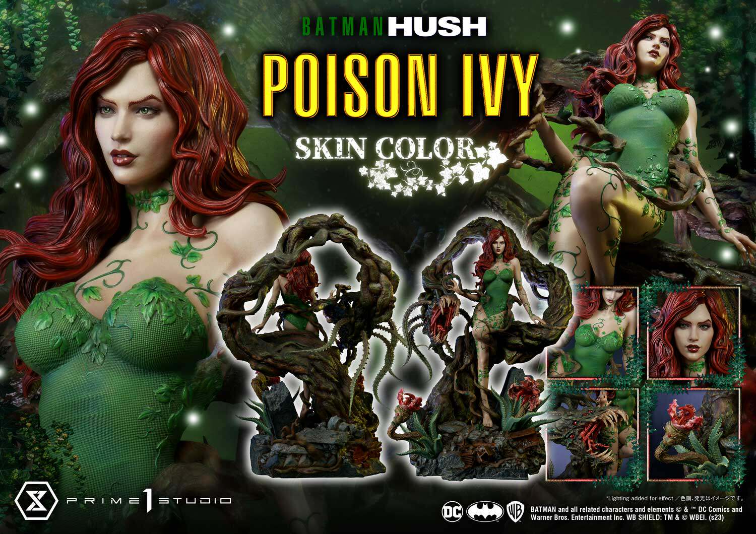 Poison Ivy Batman HUSH 1/4 Resin Painted Model Collectible GK