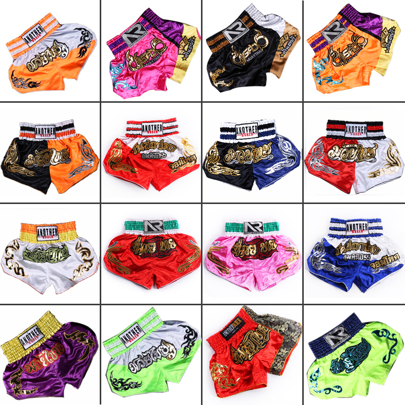 MMA Fighting Shorts Muay Thai Sanda Clothing MMA Kids Training Suit Men's and Women Shorts Head Boxing Suit