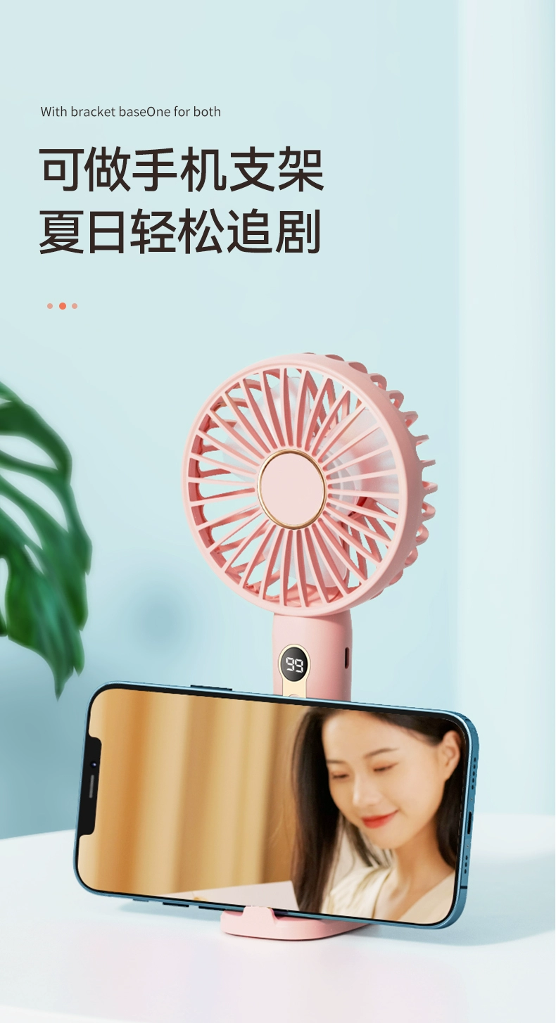 quạt tích điện kangaroo Quạt nhỏ cầm tay usb mini nhỏ im lặng gió cao có thể sạc lại giường ký túc xá cầm tay quạt điện cầm tay văn phòng máy tính để bàn giường học sinh trẻ em cặp đôi du lịch ngoài trời quạt tích