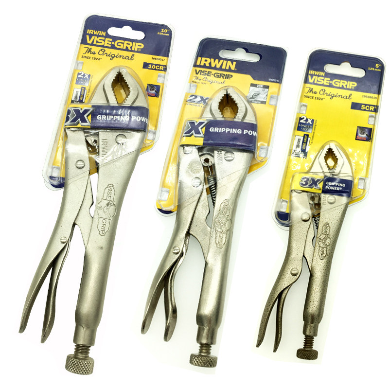Imported US VISE GRIP handshake card 7CR10WR Round mouth square mouth Vigorously Pliers Clamp 10 inch