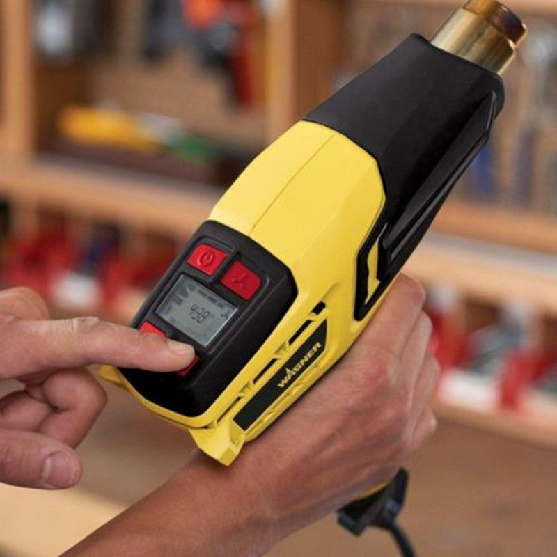 German Wagner hot wind gun 2000W hot air blower hot sub-cylinder blow thermoregulation number of dry gun cling film baking gun