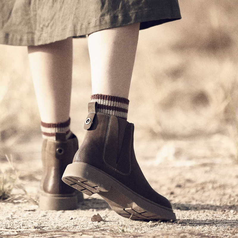 Bottes mi-saison femme en Caoutchouc - Ref 3250084 Image 1