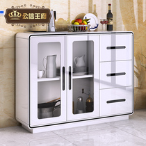 Dining Side Cabinet Modern Minimalist Tea Water Cabinet Multifunction Baking Lacquered Cabinet Kitchen cupboard Kitchen Wine Cabinet Living-room Containing Cabinet