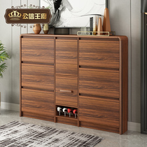 Ultra-slim shoe cabinet doorway flap door hall cabinet minimalist in modern Chinese economy Type of footwear Small family type GENGUAN CABINET