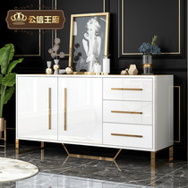 Light Extravagant Dining Side Cabinet Minimalist Modern Living Room Genguan Tea Water Cabinet Kitchen Multifunction Storage Bowl Cupboard Restaurant Wine Cabinet