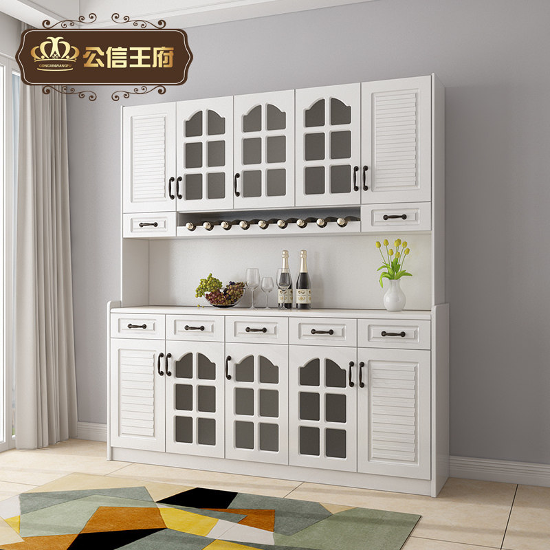 Side cabinet simple modern wine cabinet integrated wall multifunctional cupboard kitchen storage storage cabinet tea cabinet