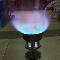 Extended switch Self-made engineering stove stove plate size pot focus Gas stove Factory canteen Single tube medium and high fire stove