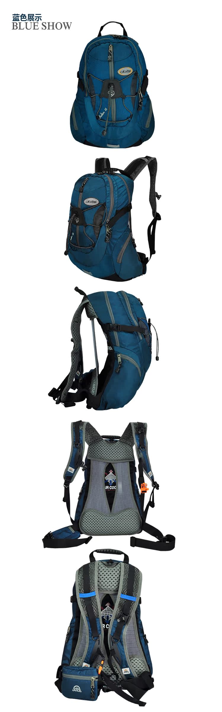 Sacoche pour vélo mixte DOITE - Ref 2213410 Image 15