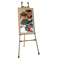  European-style wrought iron oil painting easel Painting screen special frame can lift easel 1 5m display stand