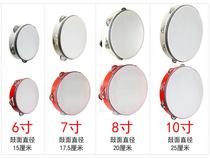 Childrens tambourine Xinjiang dance grading examination professional performance props Orff musical instruments kindergarten teachers use tambourine