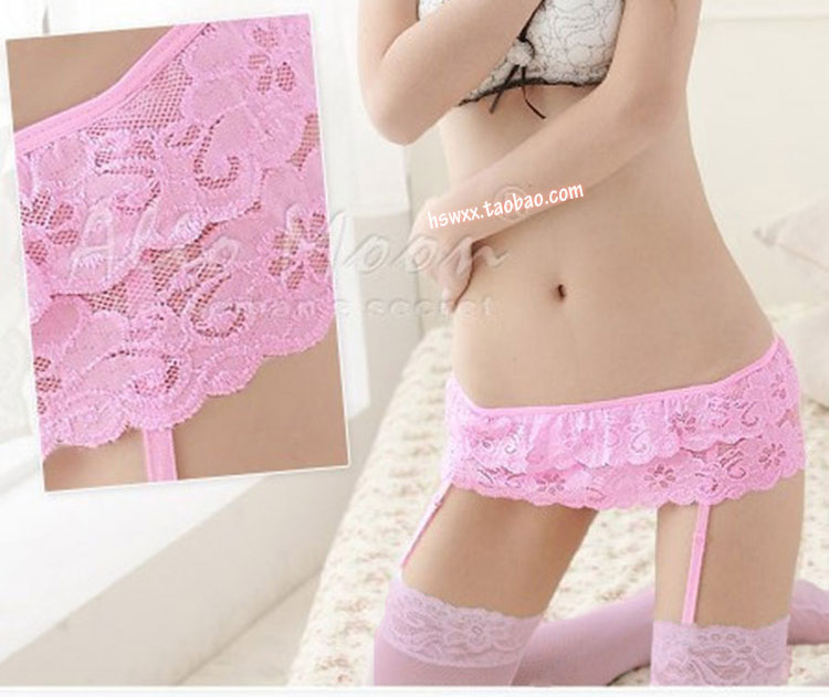 Nhật bản đầy đủ 55 nhân dân tệ vận chuyển ren trắng trên đầu gối garter vớ dây đeo bộ đùi ống dài lưới vớ phụ nữ