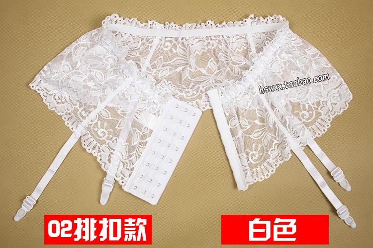 Nhật bản sexy ren trên đầu gối garter phù hợp với garter net vớ vớ đùi dài ống net socks nữ