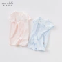 Davebella david Bella mùa hè nam nữ mới jumpsuit em bé jumpsuit DB7567 - Áo liền quần sleepsuit trẻ em
