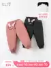 David Bella Girls down pants Winter new children's clothing Children's down pants Baby casual warm pants