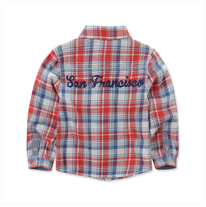 Chemise garcon DAVEBELLA à manche longue - Ref 2082519 Image 12