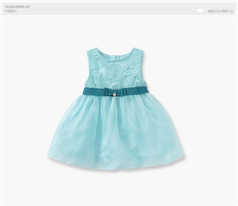 Robes pour fille DAVEBELLA en polyester - Ref 2043630 Image 12