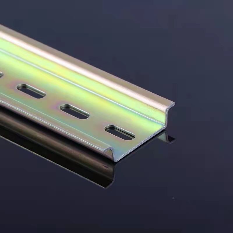 Electrical components 1m guide rail empty open AC contactor relay steel U-shaped width 35MM can be cut guide rail strip