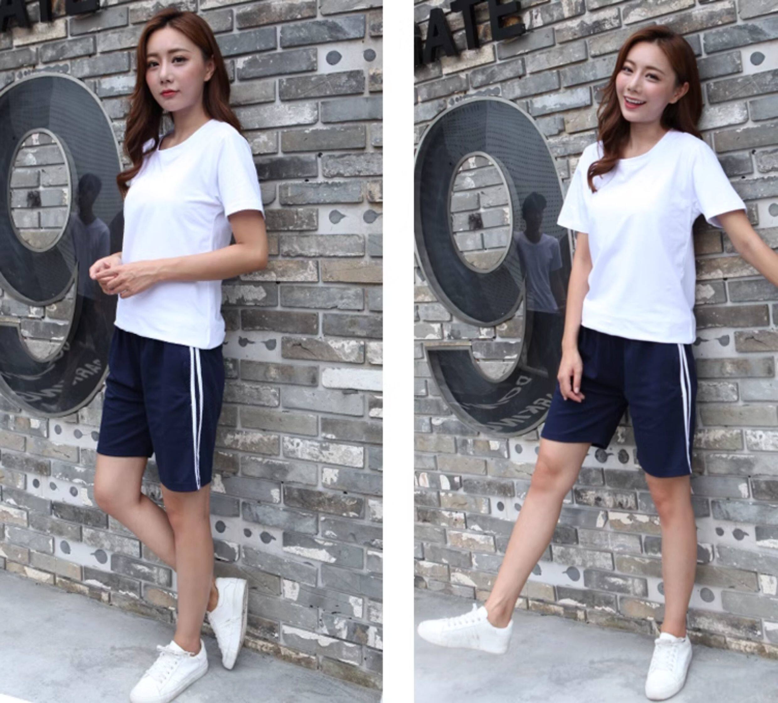 Форма, спортивный костюм для школьников и студентов, летняя одежда подходит для мужчин и женщин, шорты, хлопковые штаны 