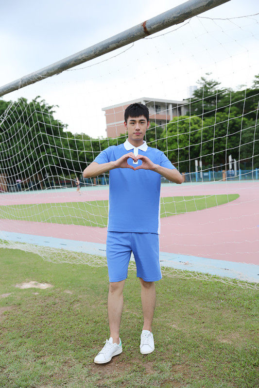 Форма, летняя летняя одежда для школьников и студентов, спортивный костюм подходит для мужчин и женщин, комплект, шорты, штаны, облегающий крой, короткий рукав 