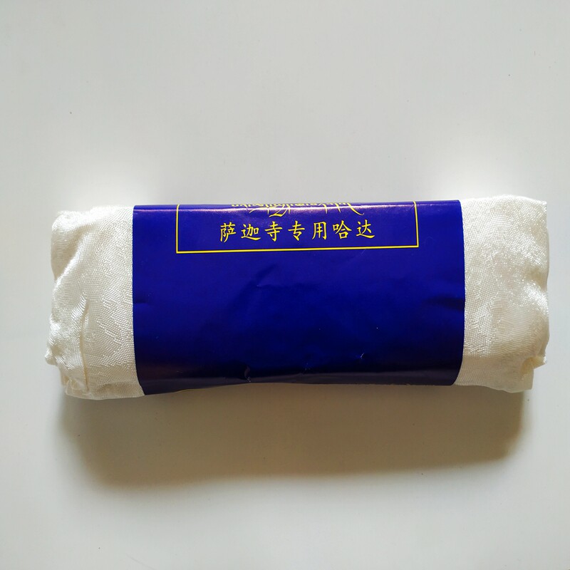 Tibetan folklore traditional craftsmanship blessings Ping An happiness white hada home Feng Shui Decoration