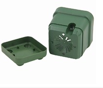 Balcony practical multi-meat water storage small flower pot with tray multi-meat flower pot creative and personalized flower pot