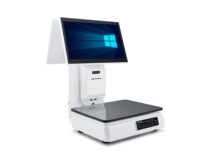 Touch screen weighing machine