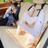 Детская безопасная мультяшная подушка для сна для путешествий, с защитой шеи