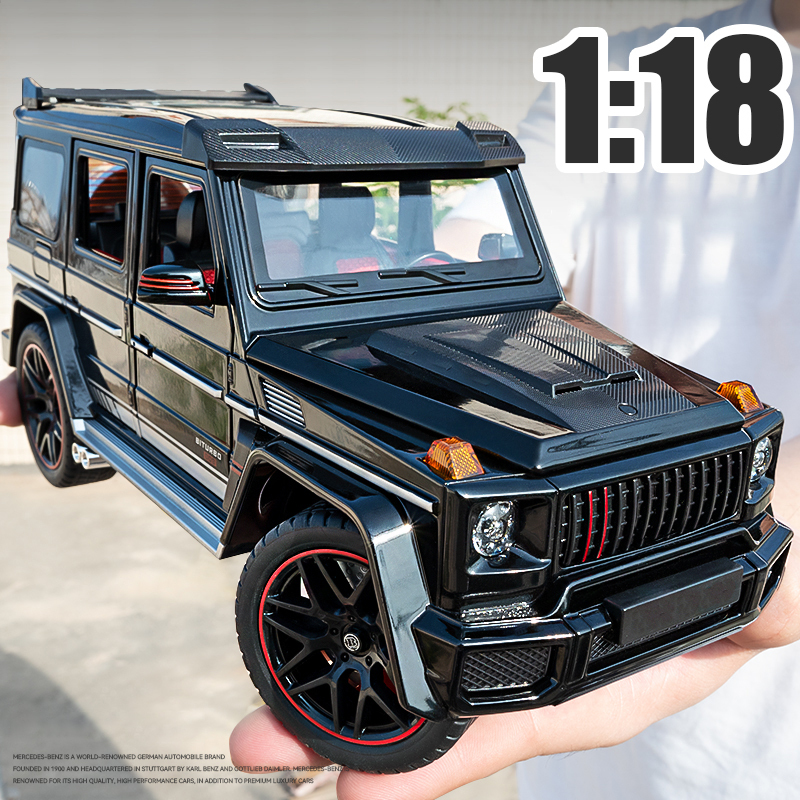 Big Benz g Car Model 1:18 Scale Collectible Car Model Simulation Alloy G800 Off-Road Vehicle Toy for Boys