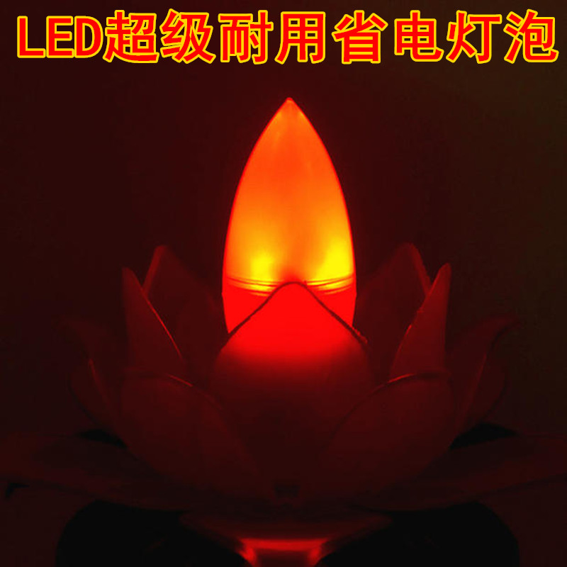 E12 E14led energy saving candle bulb LED Buddha light bulb Buddha candle light bulb wholesale