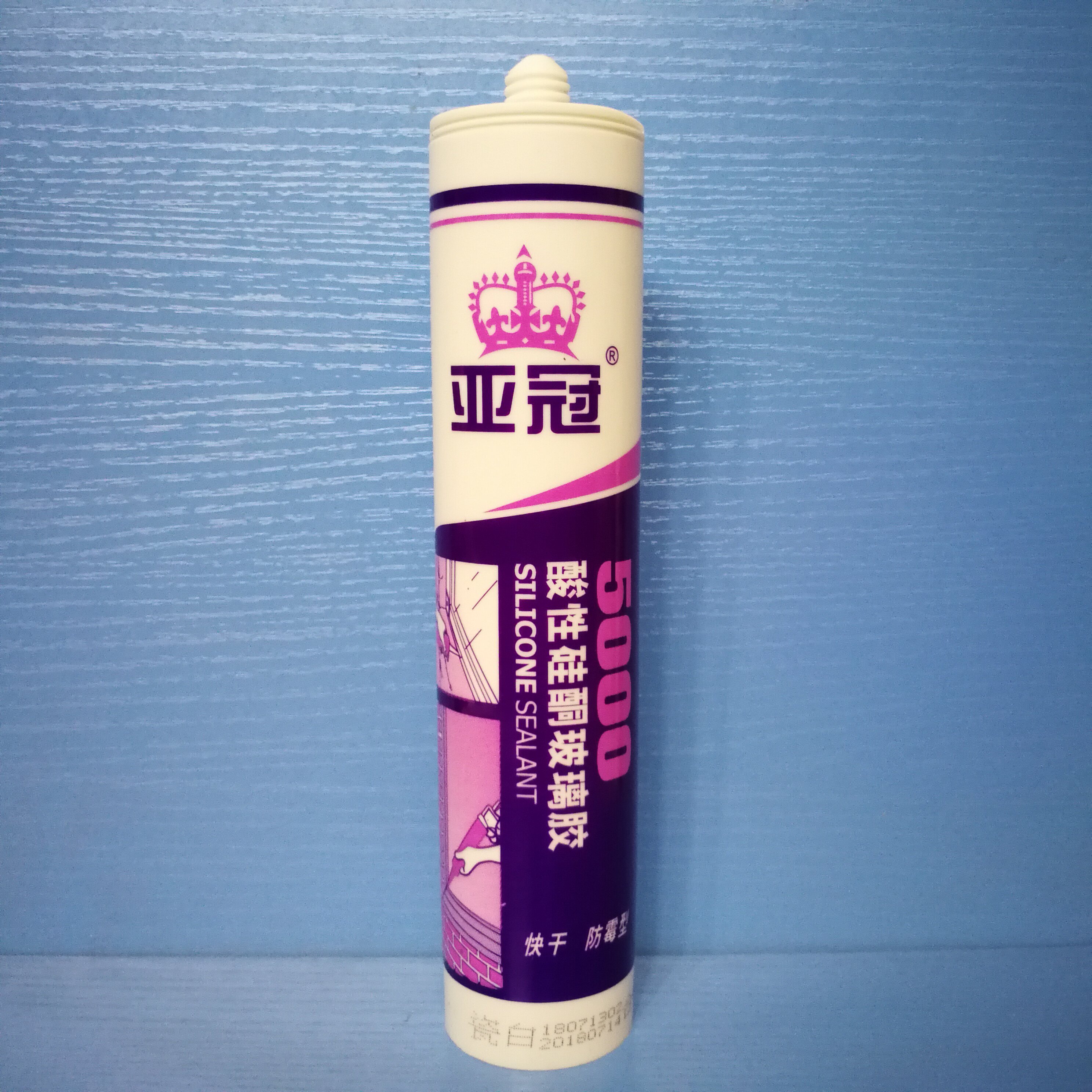 Crown 5000 Acidic Silicone Glass Glue Curing Fast Aging-Resistant Adhesive Strong Suspended Ceiling