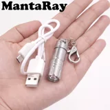 Mantaray Cree Xpg2 мини -нержавеющая сталь USB -зарядка