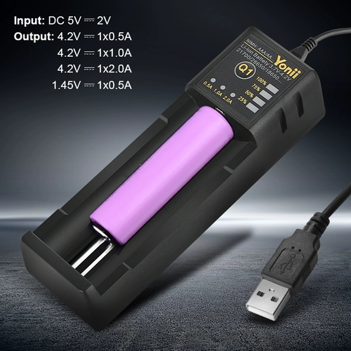 18650 Зарядное устройство 26650 Smart 1,2V Nickel Hide № 5 № 7 21700 Одиночные товары 3,7 В.