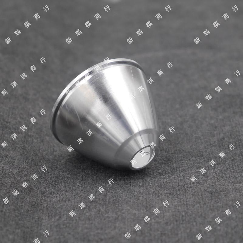 C8 41.5x31x10mm Aluminum Vacuum Plating Reflector Orange Peel Glossy CREXHP35 50 70LED