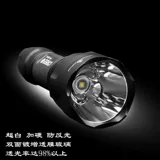 C8 XPL v3 без цензуры желе белый свет и желтый свет светодиодный светодиодный светодиодный выстрел длинный выстрел Сильный свет 18650 Зарядный фонарик